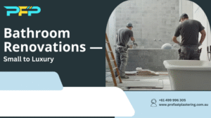 Bathroom Renovations — Small to Luxury.